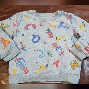 Kids Dr. Suess crew neck sweatshirt 4t